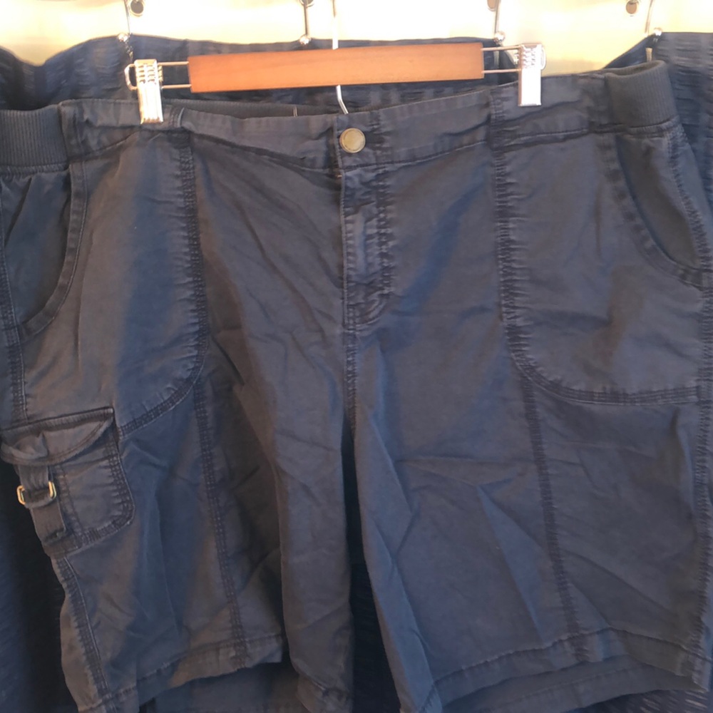 Dark Blue Cargo Shorts